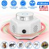 360° Ultrasonic Rodent Chaser Electronic Plug-in Mouse Control for Indoor Use Rodent Deterrent with Ultrasonic Sound