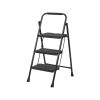 Garden Tools Portable Folding Ladder with Wide Anti-Slip Pedal - Black - Style B