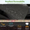 6.5 x 330/4 x 250/6 x 300 Feet Weed Barrier Landscape Fabric - 6.5 ft