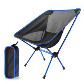 Superhard High Load Outdoor Camping Chair Travel Ultralight Folding Chair Portable Beach Hiking Picnic Seats Fishing Beach BBQ (Option: Ships FromChina)