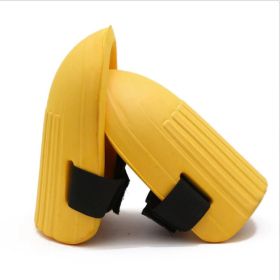 Garden Knee Pads Waterproof EVA Foam Knee Pads with Adjustable Elastic Band (Option: ColorYellow)