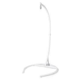 Hammock Chair Stand(Stand Only), C Stand for Hanging Egg Chair/Swing Chair, Indoor/Outdoor Hanging Chair Stand Only, Heavy Duty 330Lbs Weight Capacity (Option: ColorWhite)