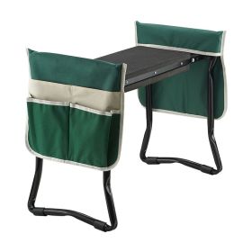 Foldable Portable Gardener Kneeling Bench Stool (Option: ColorGreen)