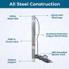 Deep Well Submersible Pump,Stainless Steel Water Pump,for Industrial, Irrigation & Home Use